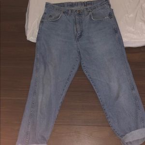 Wrangler mom jeans